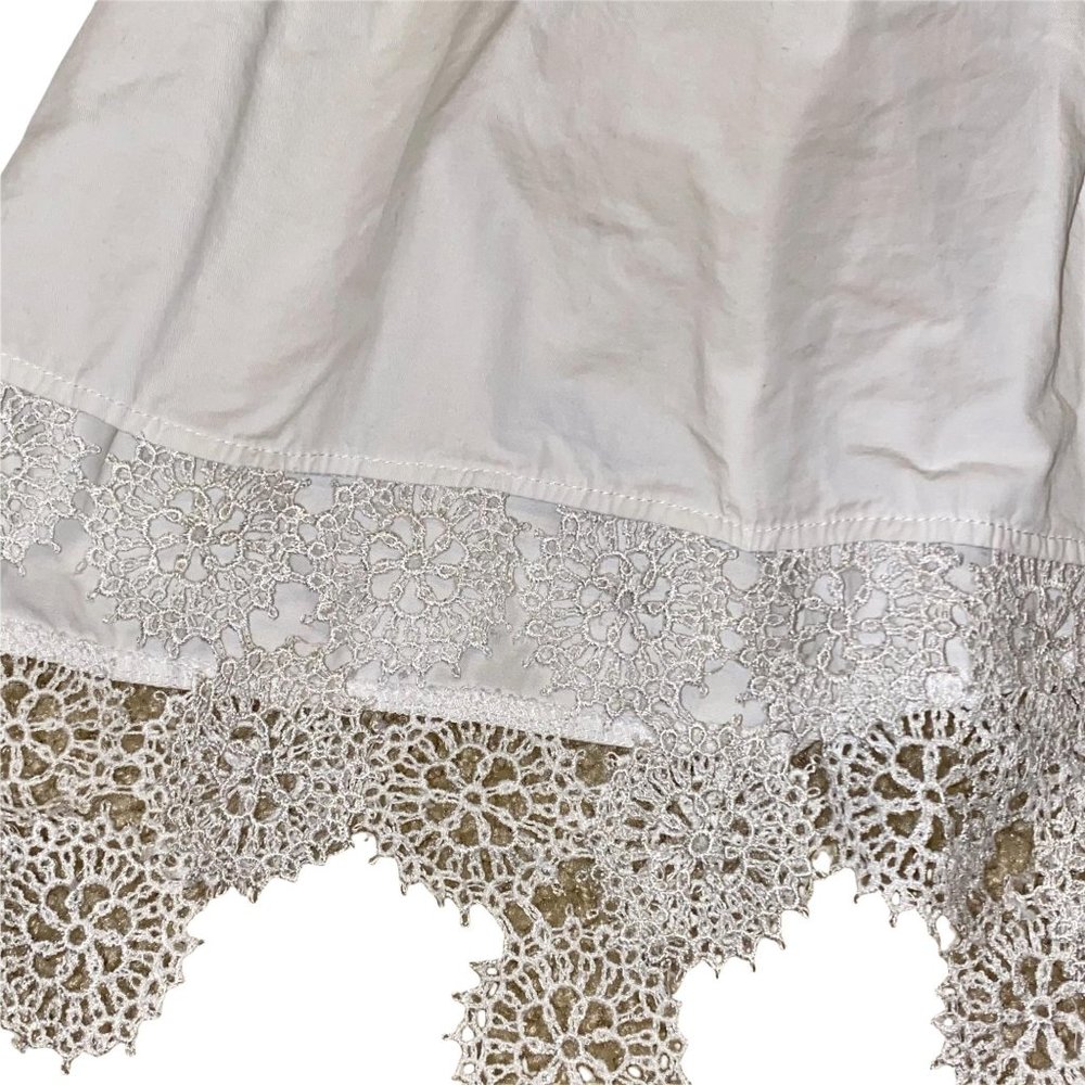 Vintage Girls Dollcake Halter Neck White Dress Sz 4 - Picture 5 of 5
